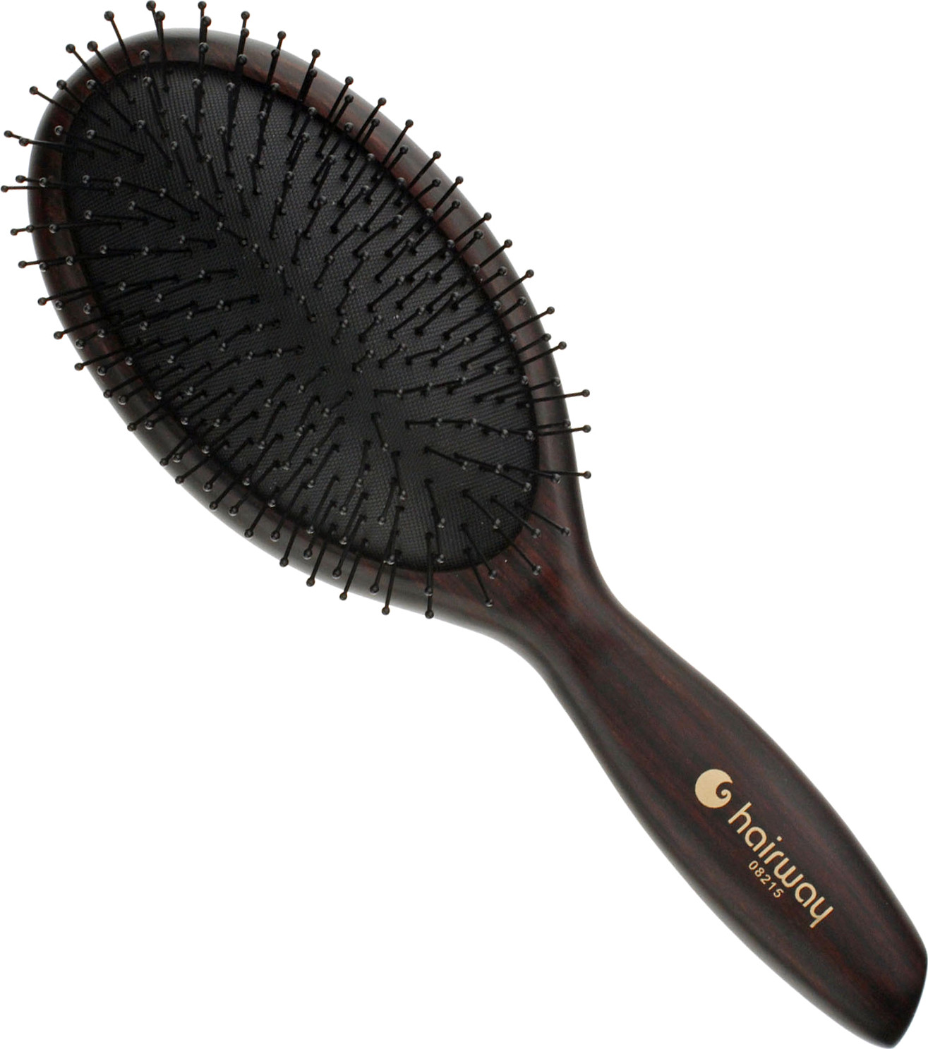  Hairway Oval Cushion Brush "Wenge 2" / 13-Rowed Large+ 