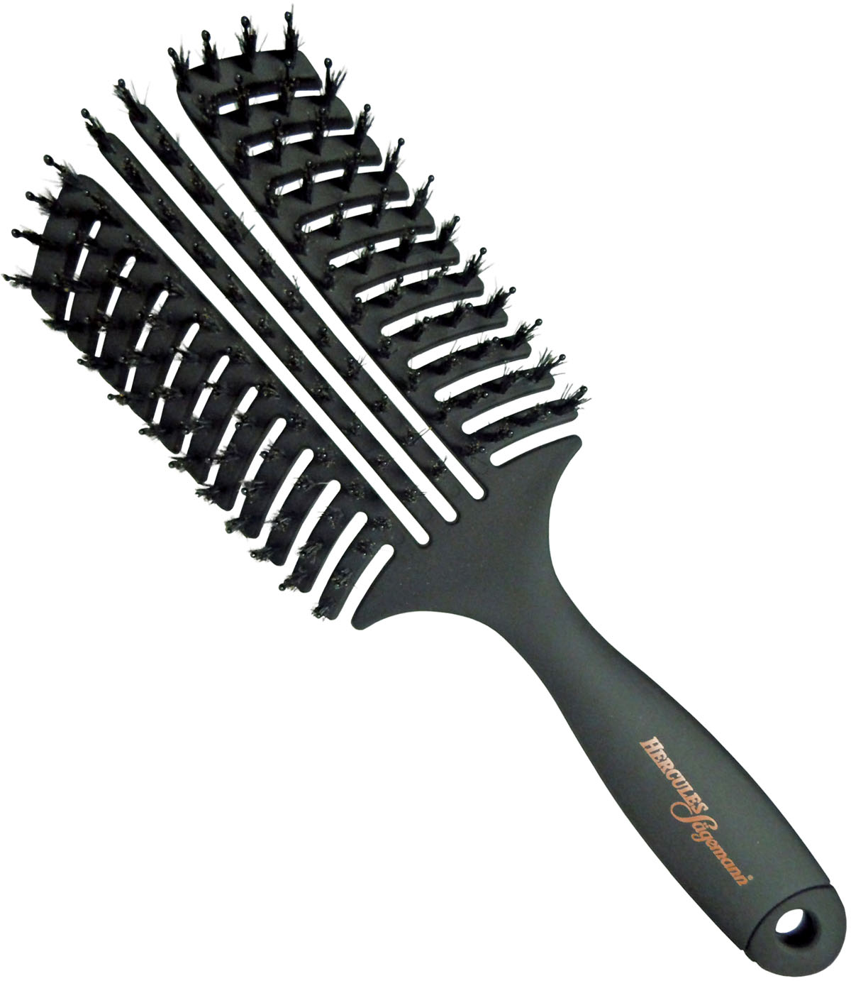  Hercules S&auml;gemann Curved Vent Brush 10-Rows, 90 mm, No. 9145 