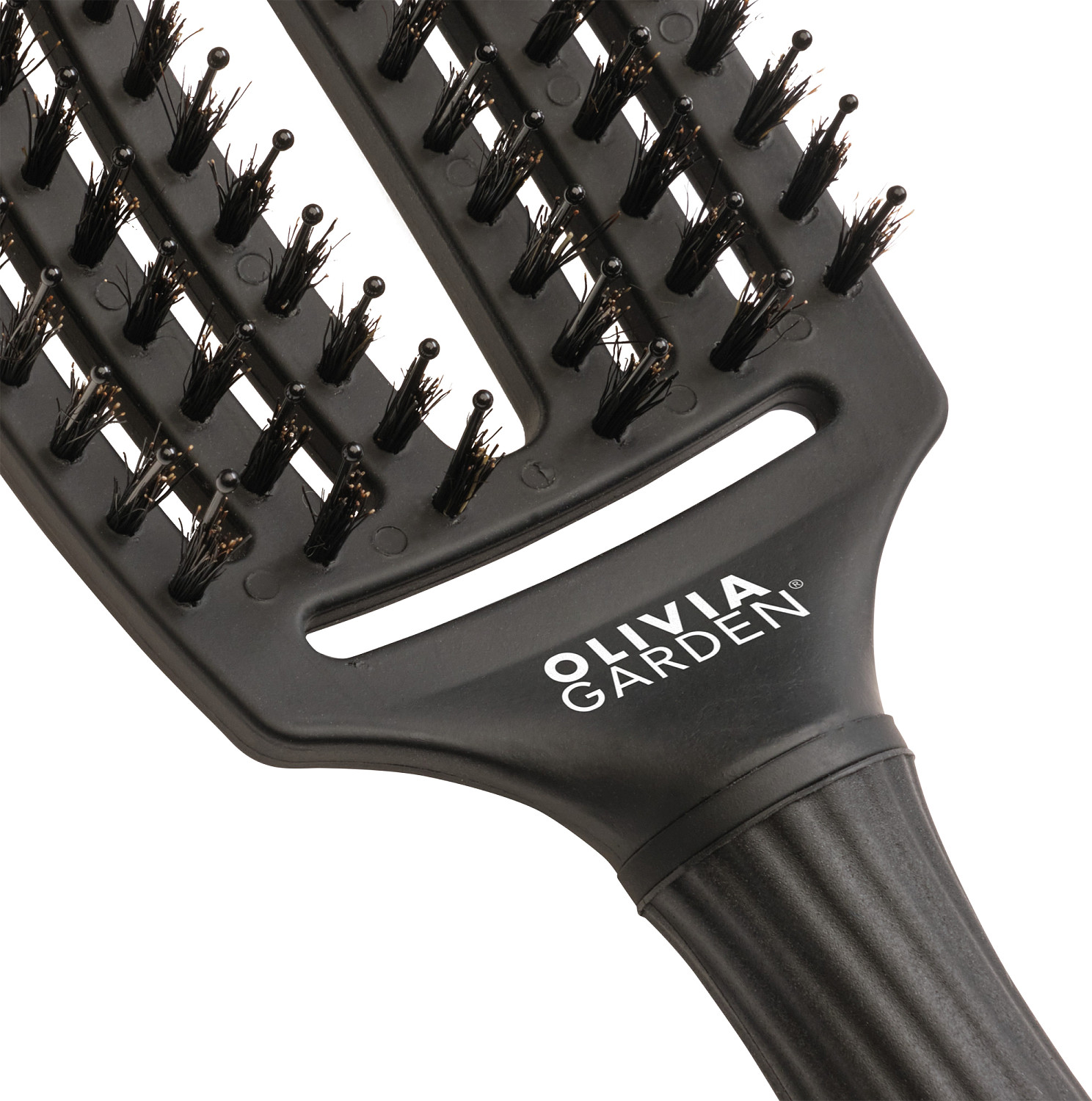  Olivia Garden Set Fingerbrush Combo Medium Full Black 