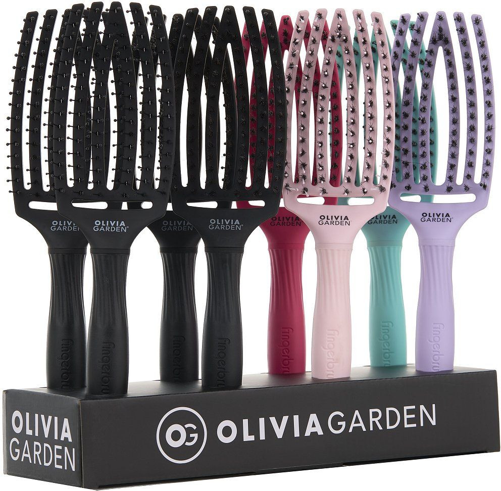  Olivia Garden Set of 10 Fingerbrush 
