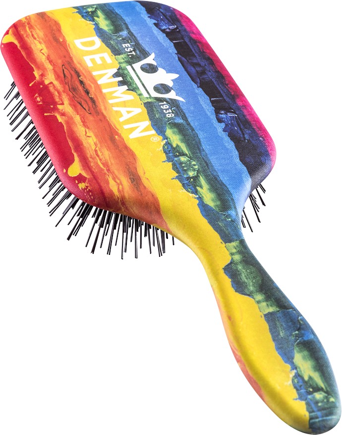  Denman D90L Tangle Tamer Ultra Rainbow 