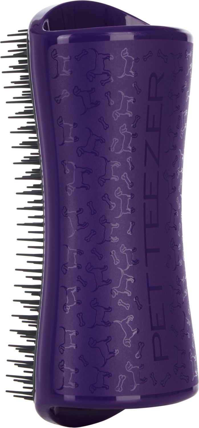  Tangle Teezer Pet Teezer Deshedding Black Purple 