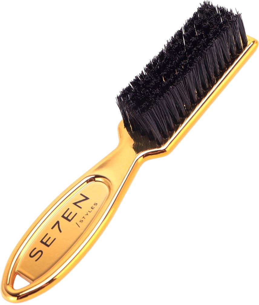  Se7en Styles Mini Fade Brush Gold 
