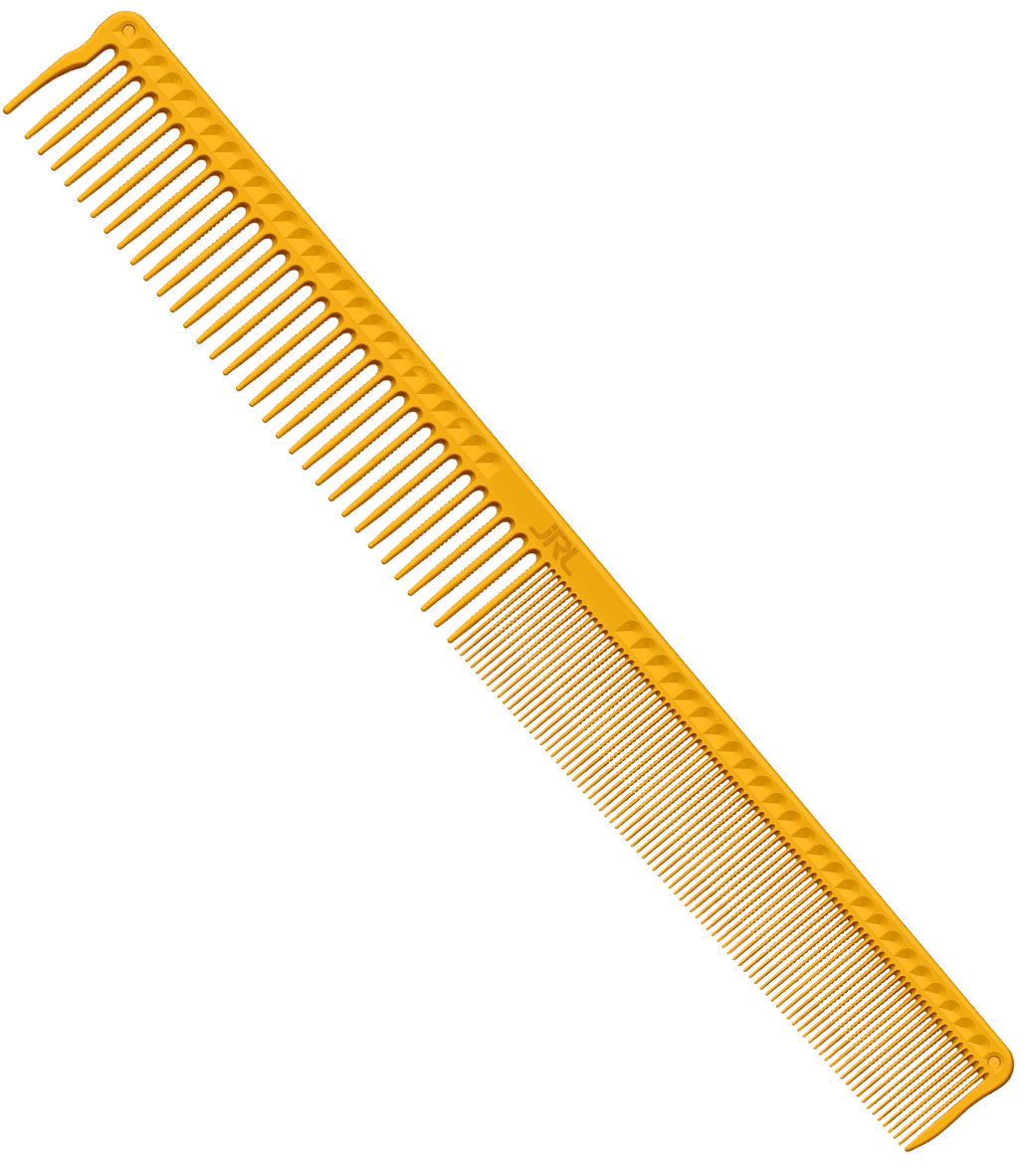 JRL J307 Haircutting Comb 9.3" Yellow 
