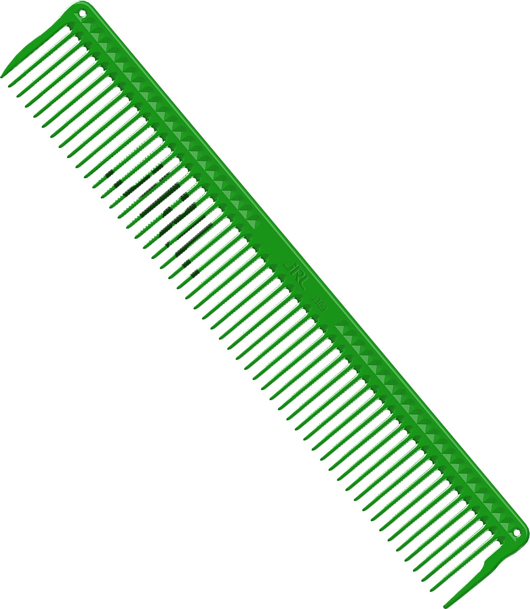  JRL Hair-cutting Comb 8.8" Green 
