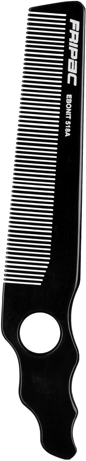  Fripac Ebonite Clipper Comb 518A Black 