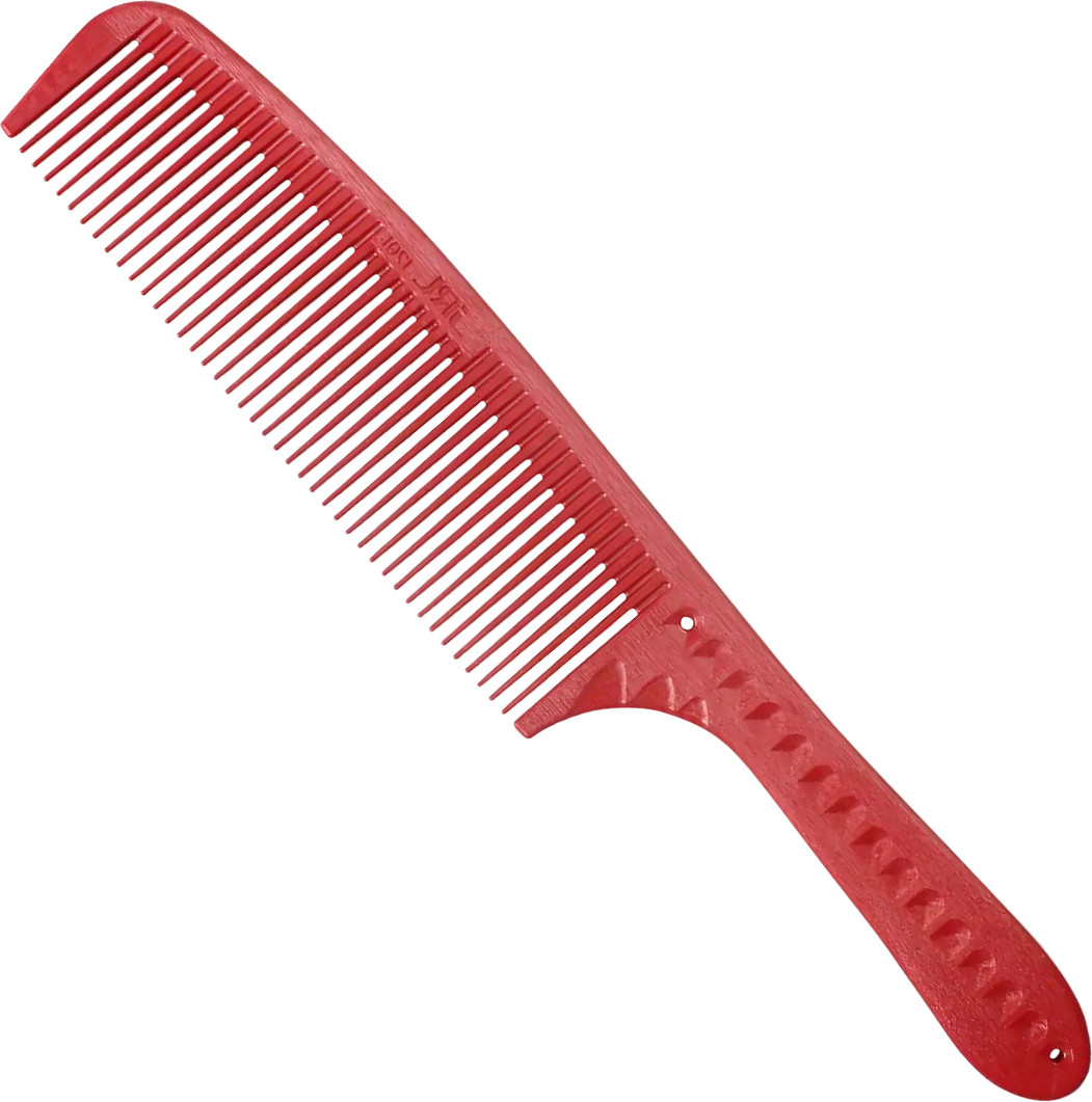  JRL Barbering Comb 7.6" J201 Red 