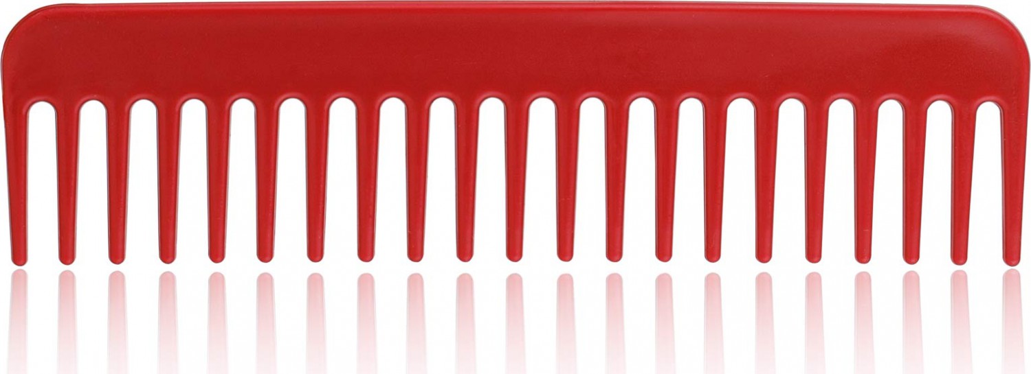  XanitaliaPro Beard and Hair Comb Set Red 