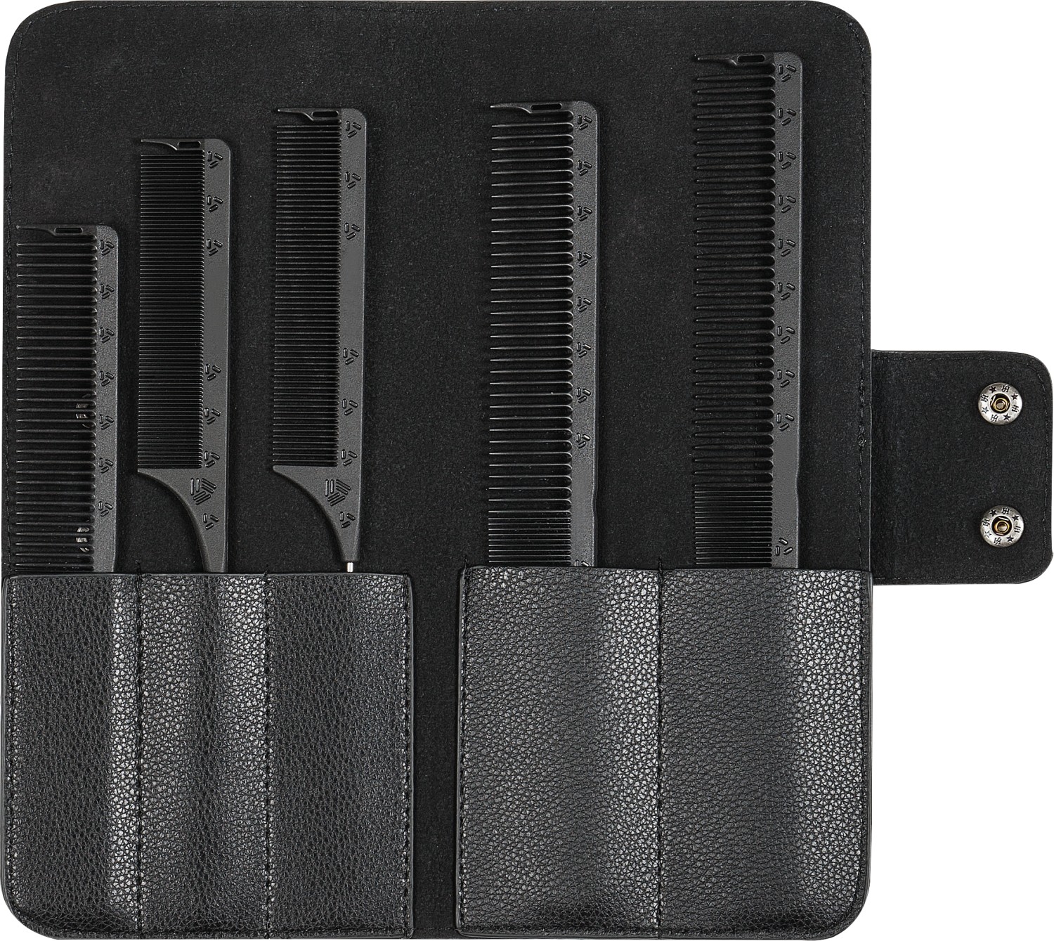  XanitaliaPro Styling Z Grip Carbon Comb Set 