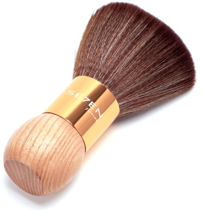  Se7en Styles Gold Wooden Neck Brush 