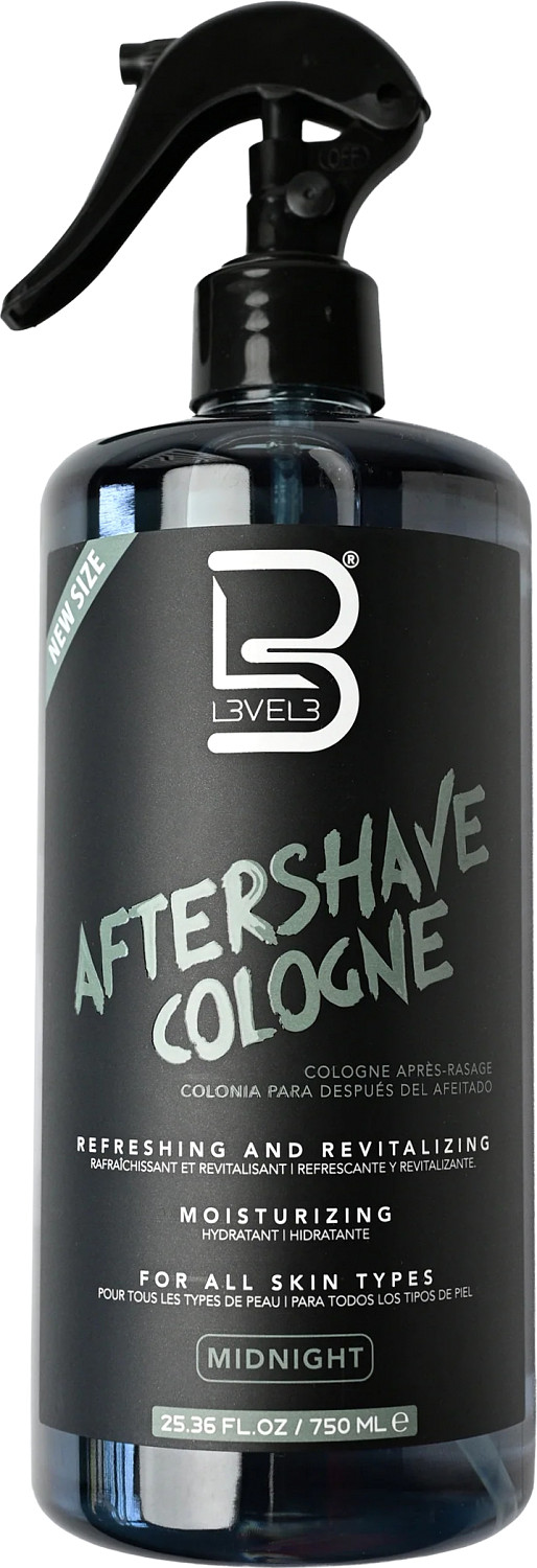  L3VEL3 Aftershave Cologne Midnight 750 ml 