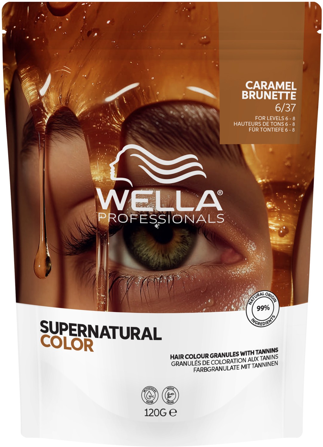 Wella Supernatural 6/37 Caramel Brunette 