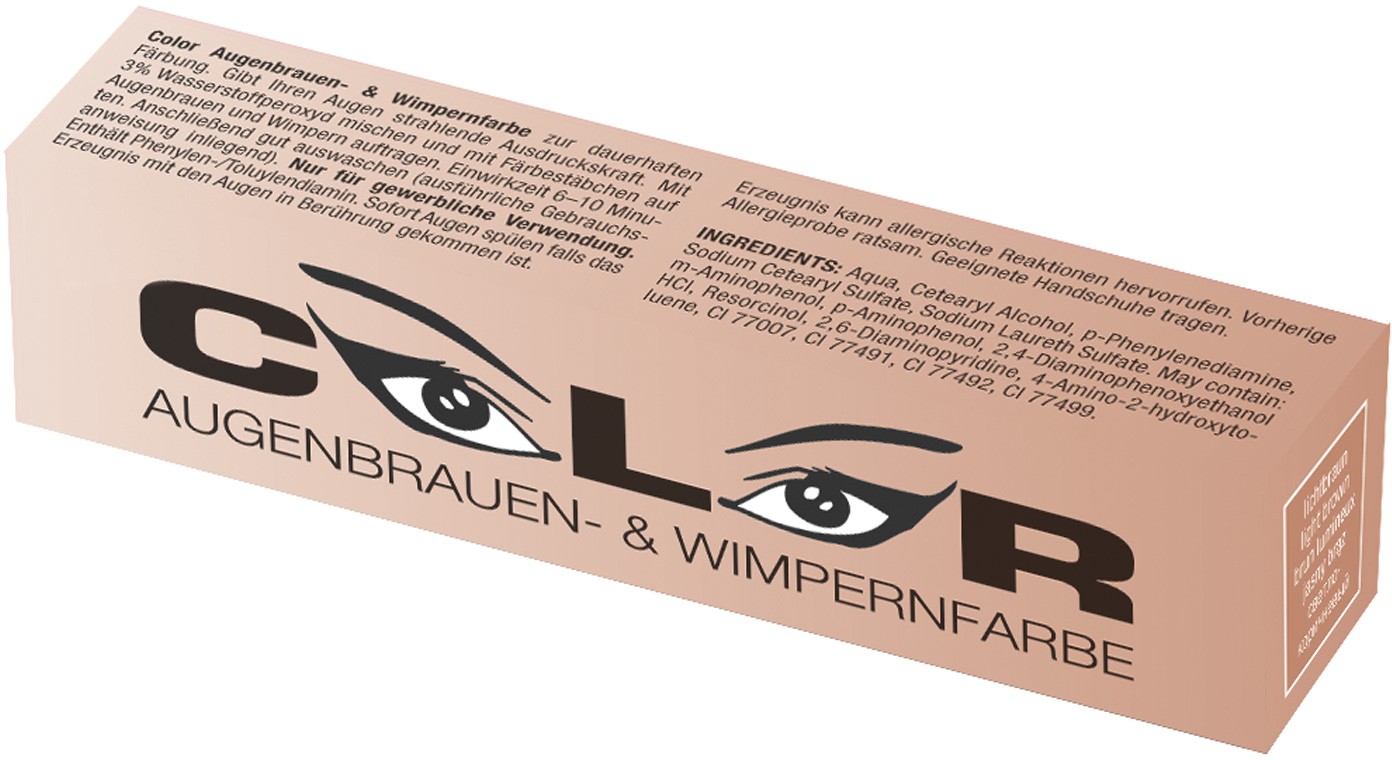  Comair COLOR Eyebrow and eyelash colour, 15 ml light brown 