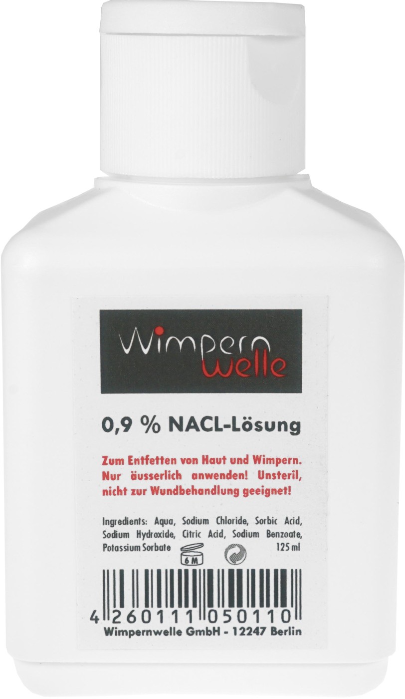  Wimpernwelle Physiological saline solution 