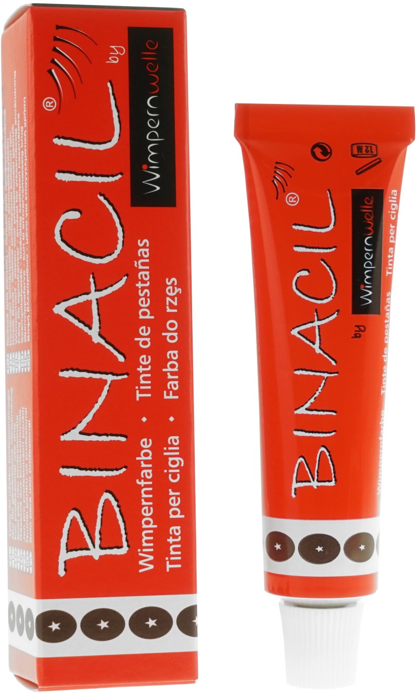  Wimpernwelle BINACIL Eyelash und Eyebrow tint natural brown 