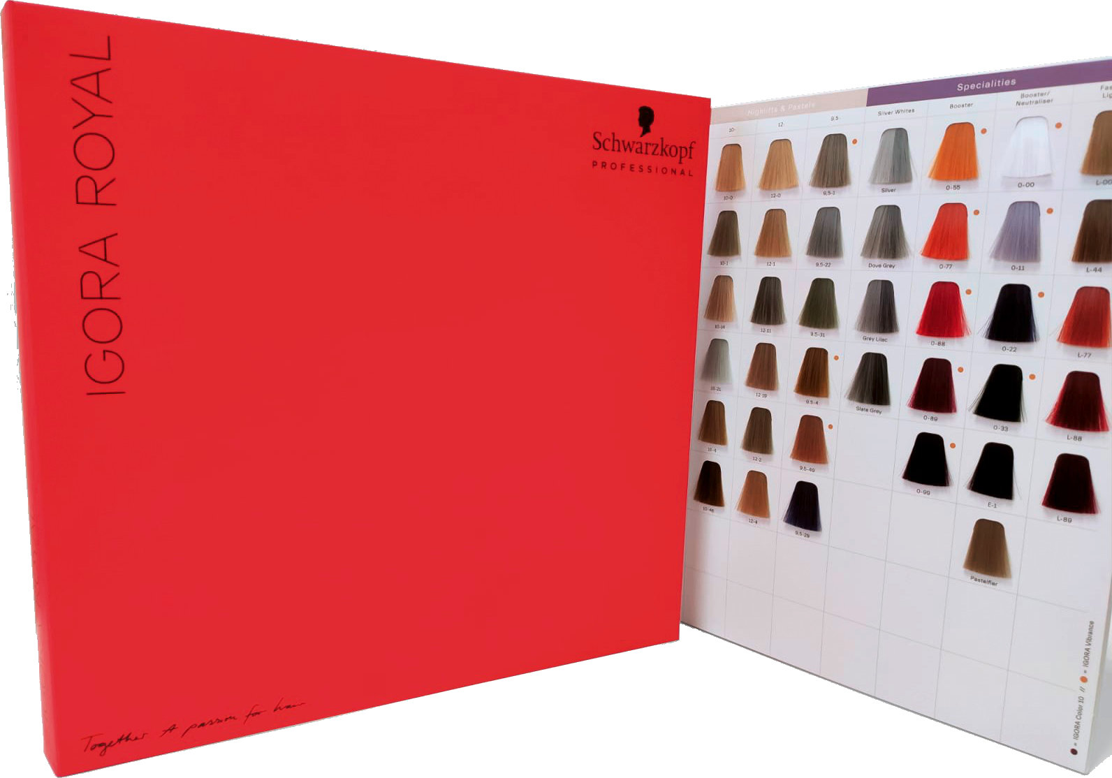  Schwarzkopf Igora Royal Compact Color Chart 