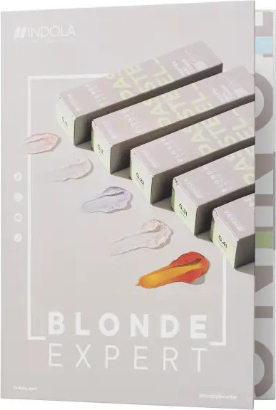  Indola Blonde Expert Colour Chart 2025 