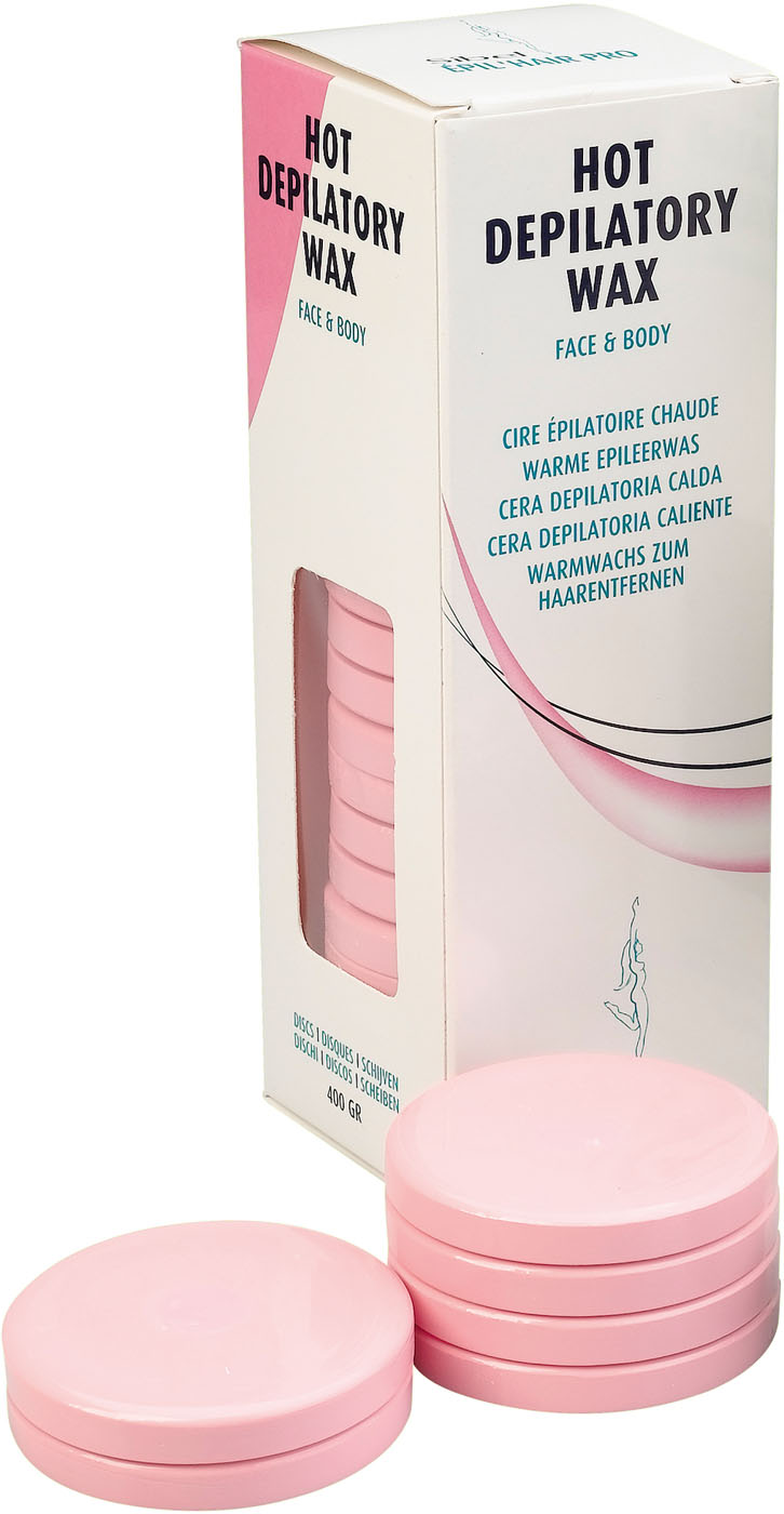  Sibel &Egrave;pil&rsquo;hair pro Reusable Hot Wax Disks Maxi PRO Pink 400 Gr 