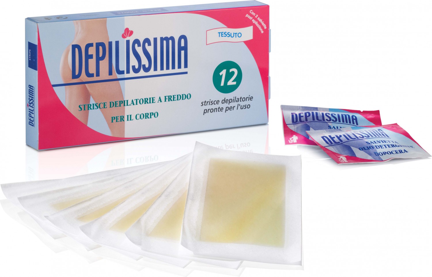  Depilissima 6 Double Depilatory Strips 