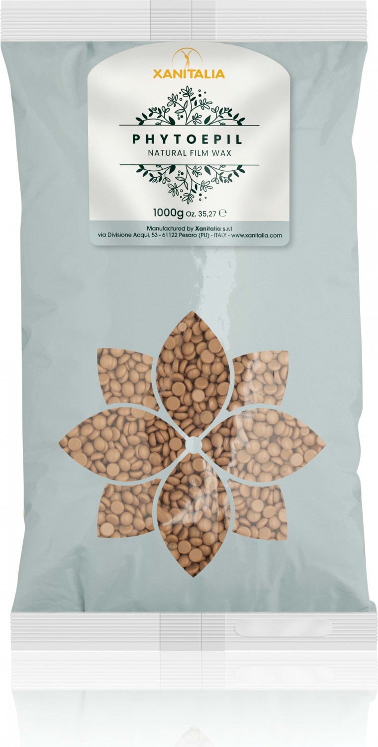  XanitaliaPro Phyto epil natural film wax ginger 1000 g 