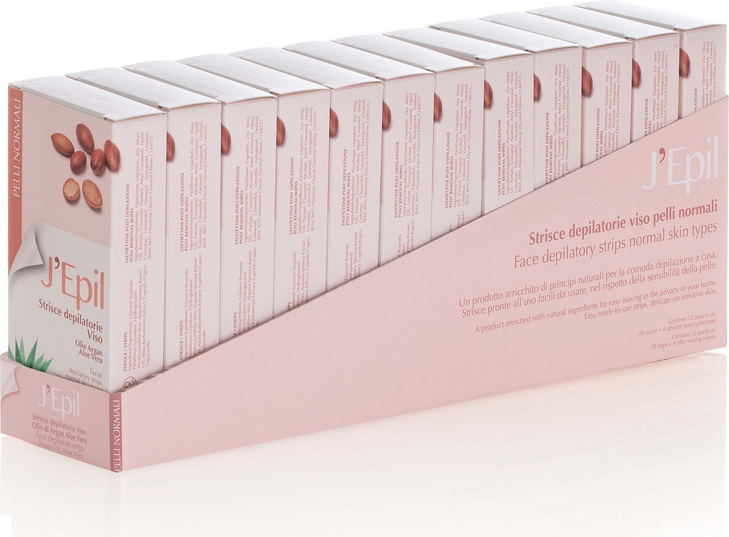  XanitaliaPro Facial Depilatory Strips from J&acute;Epil 