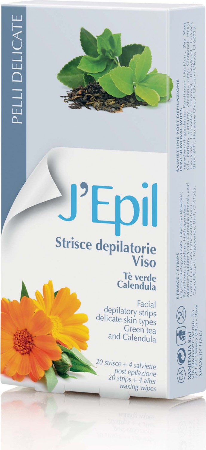  XanitaliaPro Facial Depilatory Strips from J&acute;Epil 