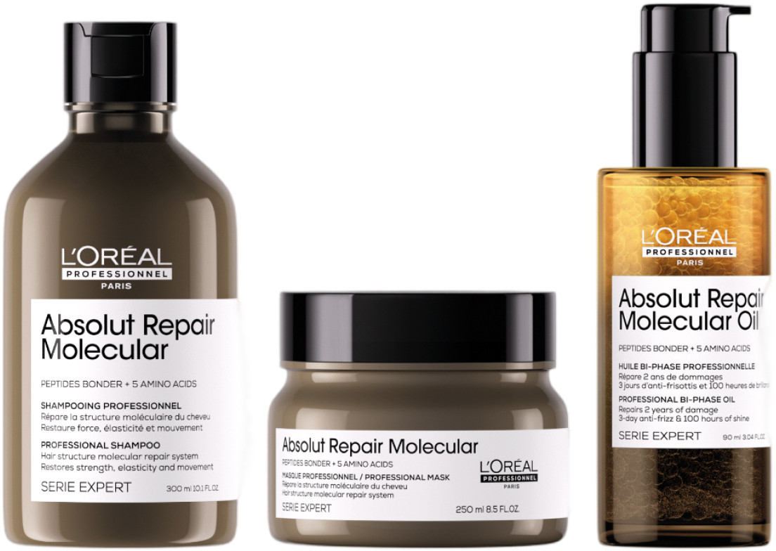  Loreal Gift Set Absolut Repair Molecular Trio 