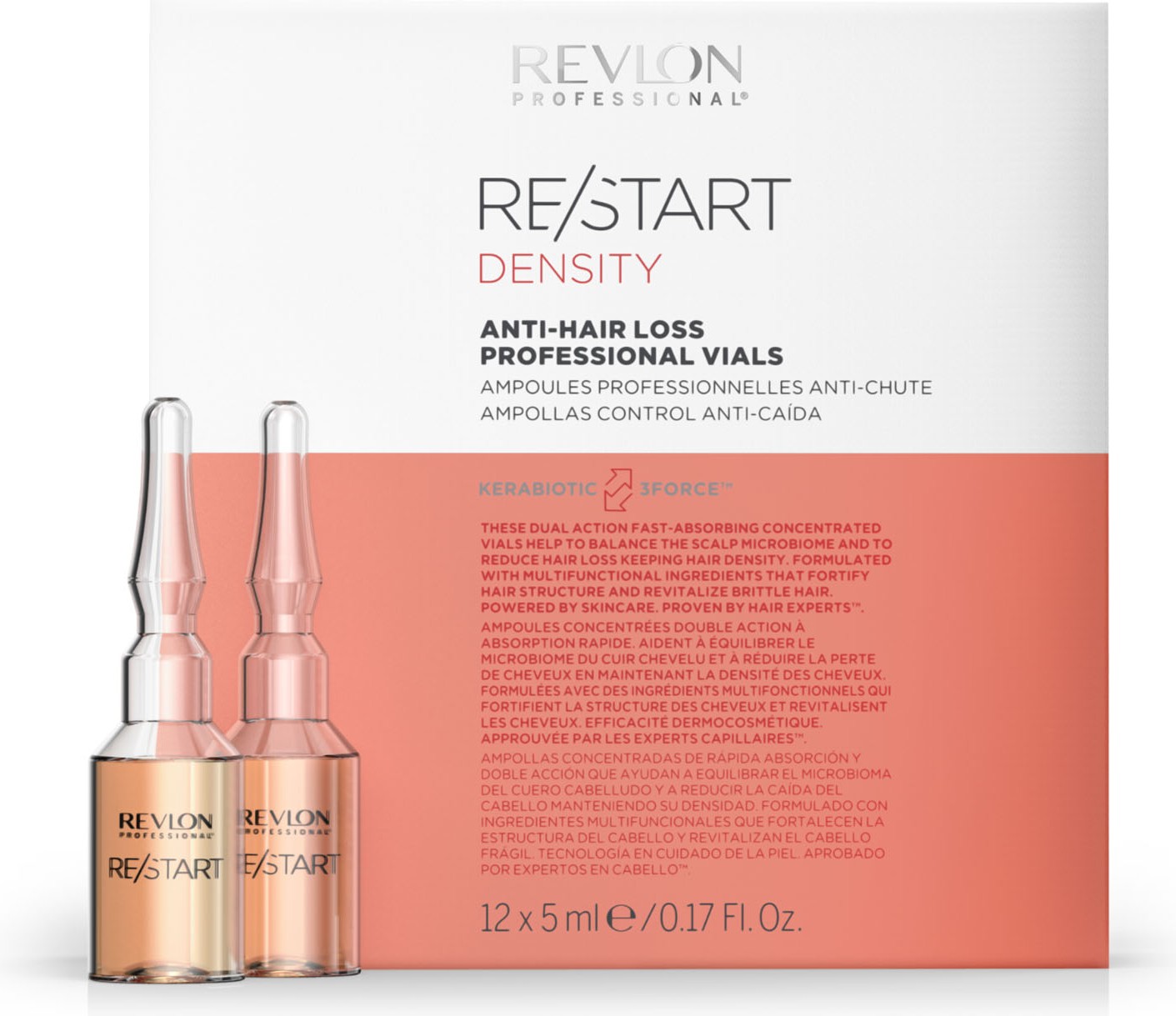  Revlon Professional Re/Start Density Anti-Hair-Loss Vials 12x5 ml 