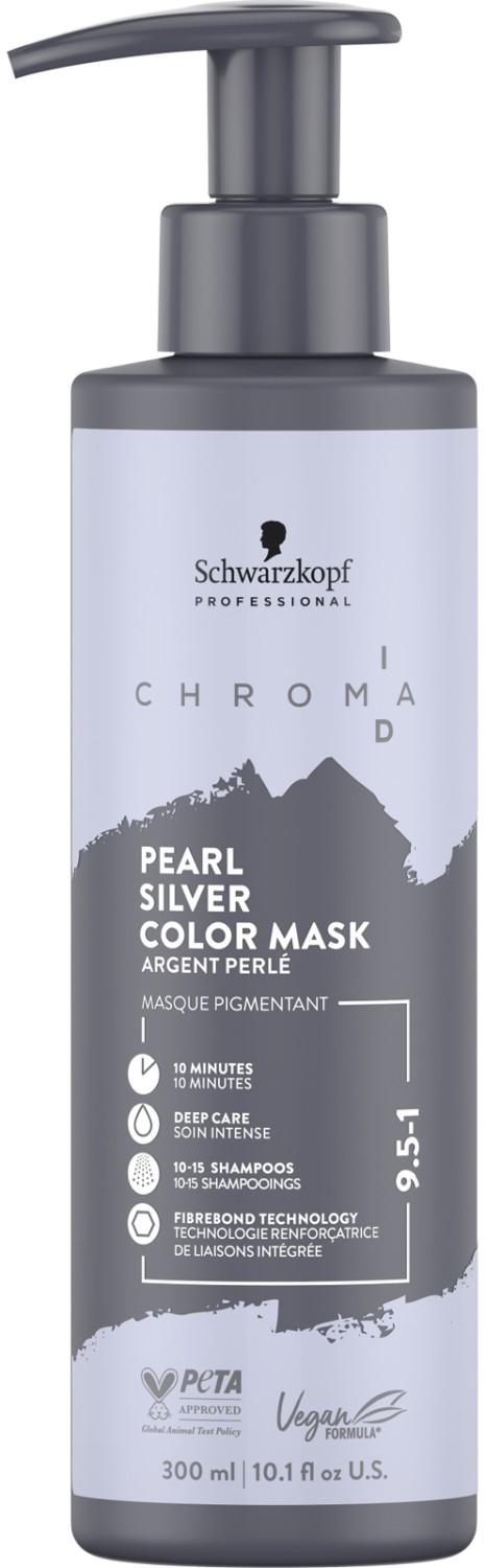  Schwarzkopf Chroma ID Pearl Silver Color Mask 9.5-1 300 ml 