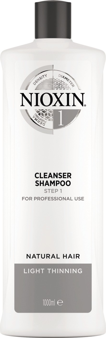  Nioxin 3D System 1 Cleanser Shampoo 1000 ml 