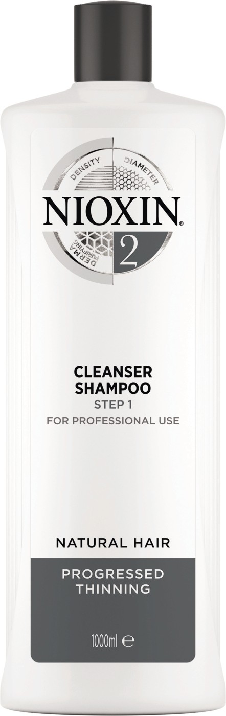  Nioxin 3D System 2 Cleanser Shampoo 1000 ml 