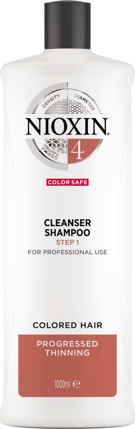  Nioxin 3D System 4 Cleanser Shampoo 1000 ml 