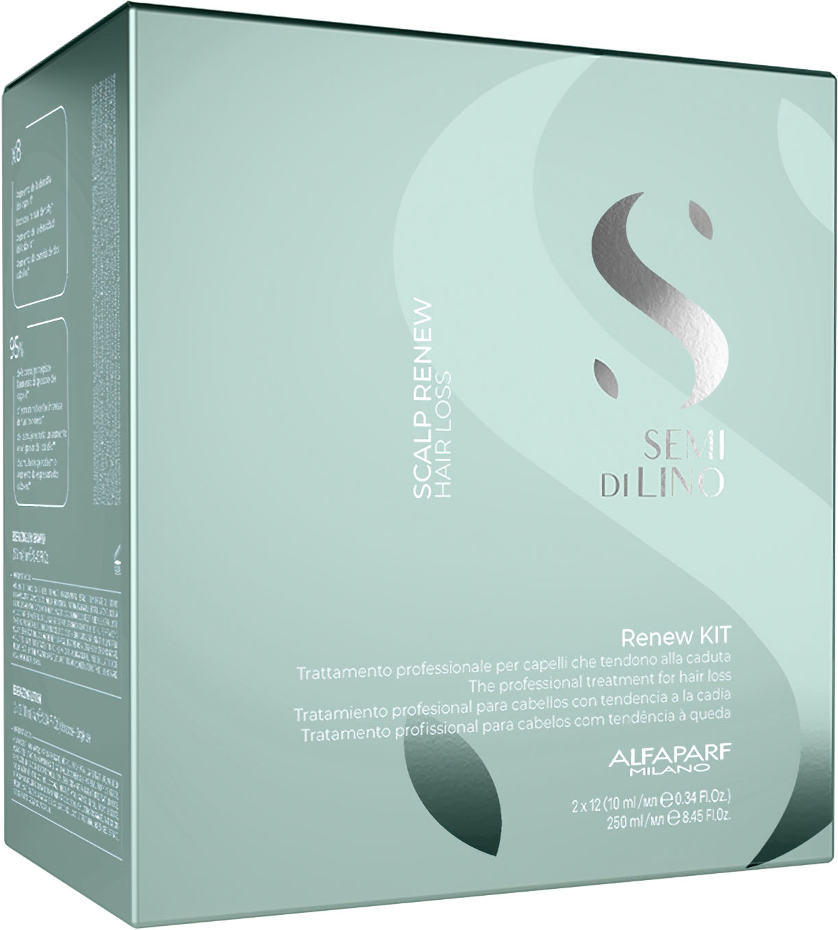  Alfaparf Milano Gift Set Semi di Lino Scalp Renew Kit 