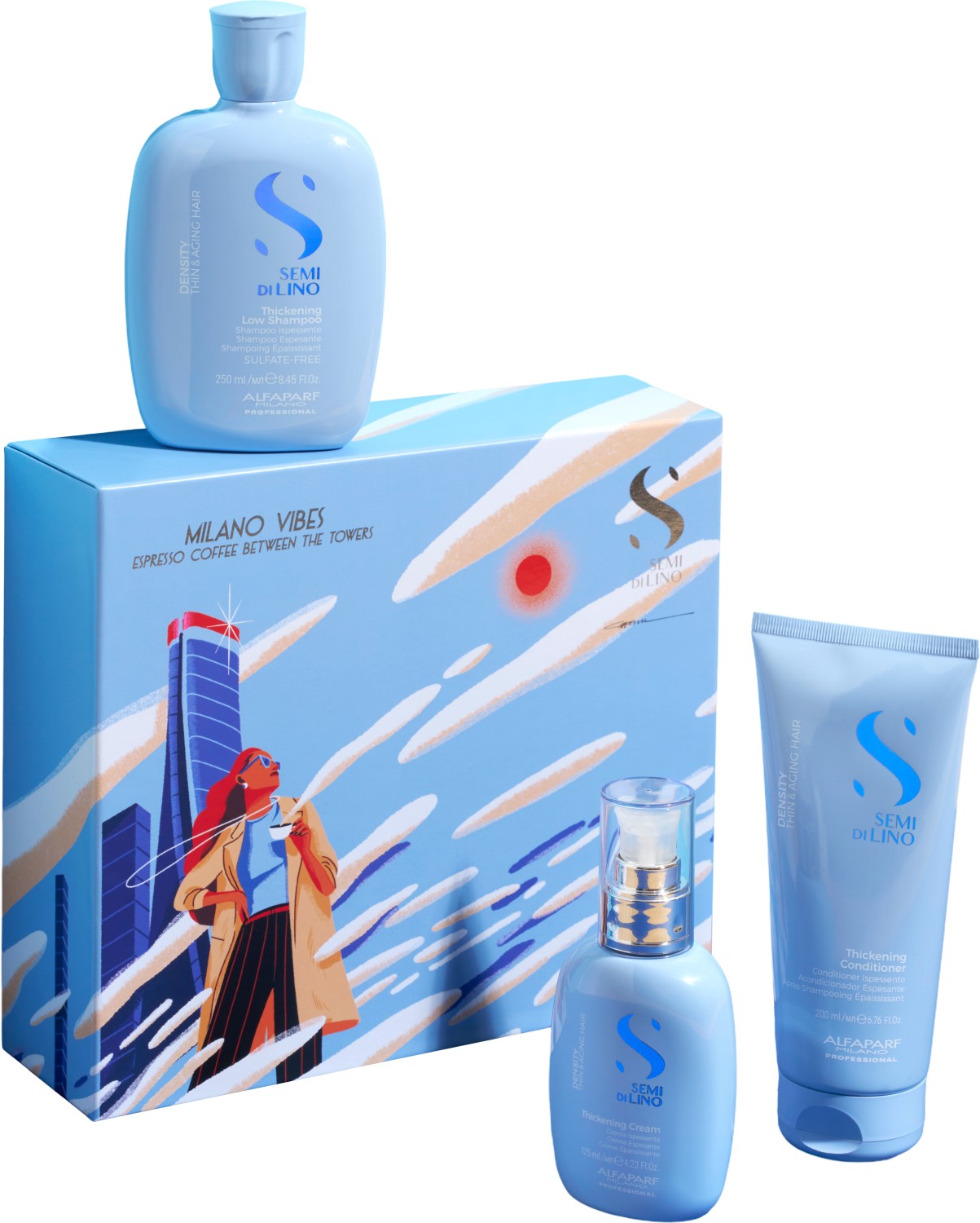  Alfaparf Milano Gift Set Semi di Lino Density Kit 