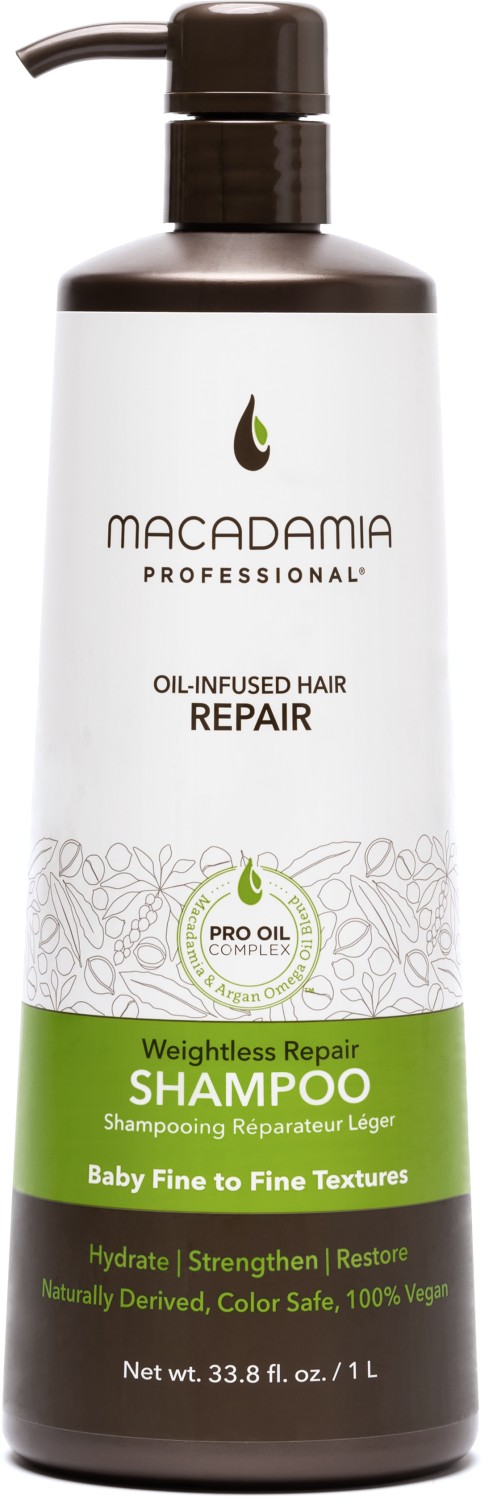  Macadamia Weightless Repair Shampoo 1000 ml 