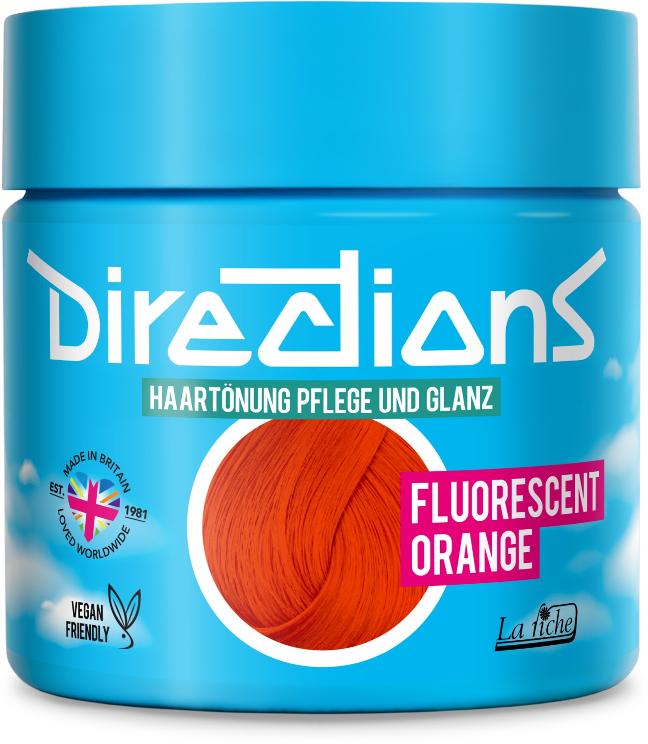  Directions Fluorescent Orange 