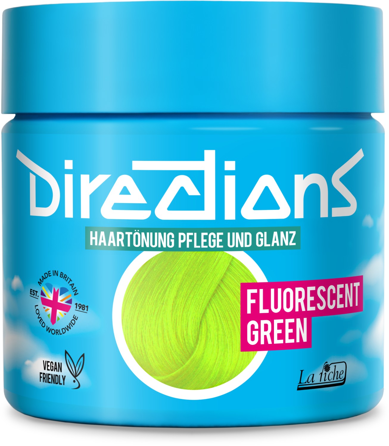  Directions Fluorescent Green 