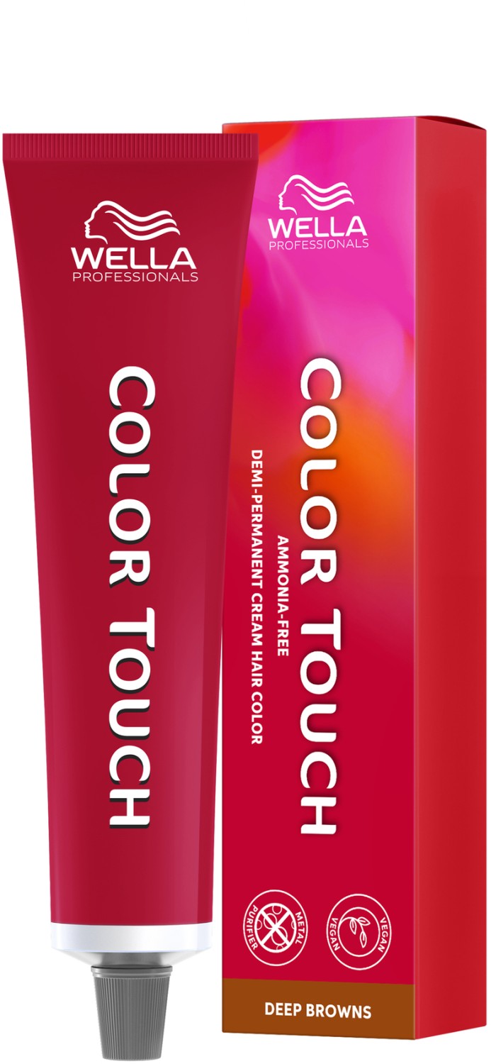  Wella Color Touch Deep Browns 7/71 Medium Blonde Brown Ash 
