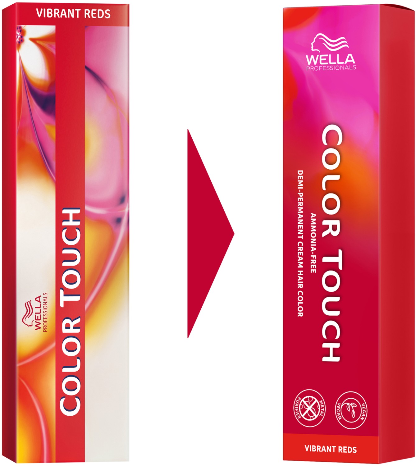  Wella Color Touch Vibrant Reds 8/41 Light Blonde Red Ash 