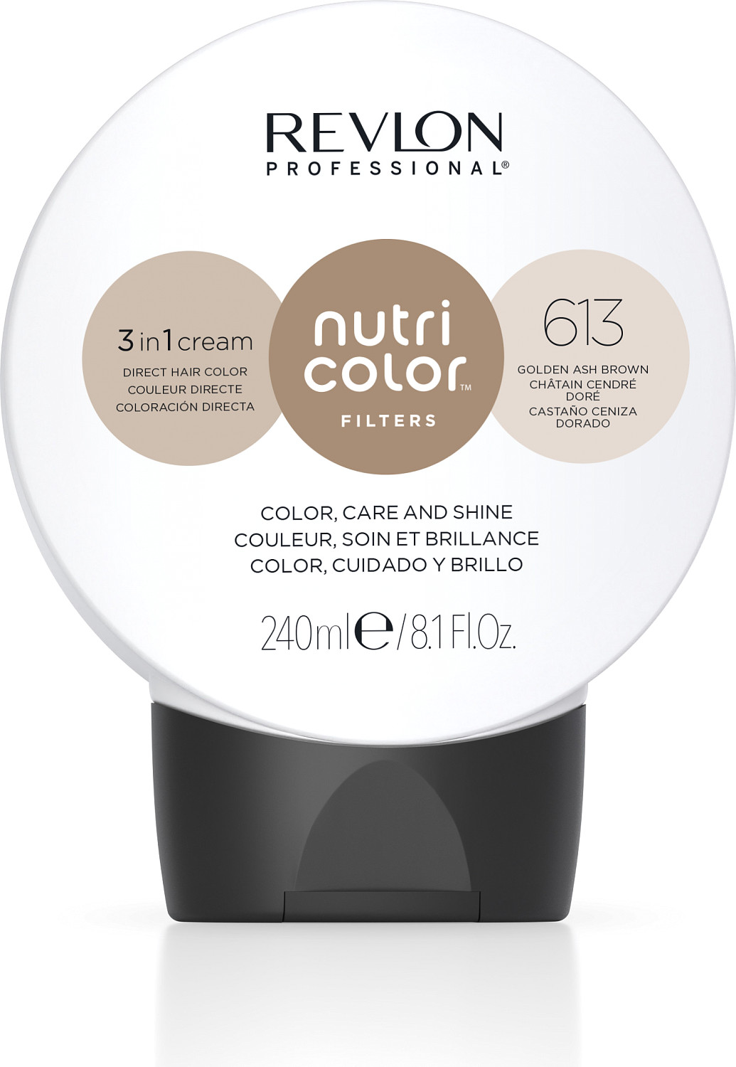  Revlon Professional Nutri Color Filters 613 Golden ash brown 240 ml 