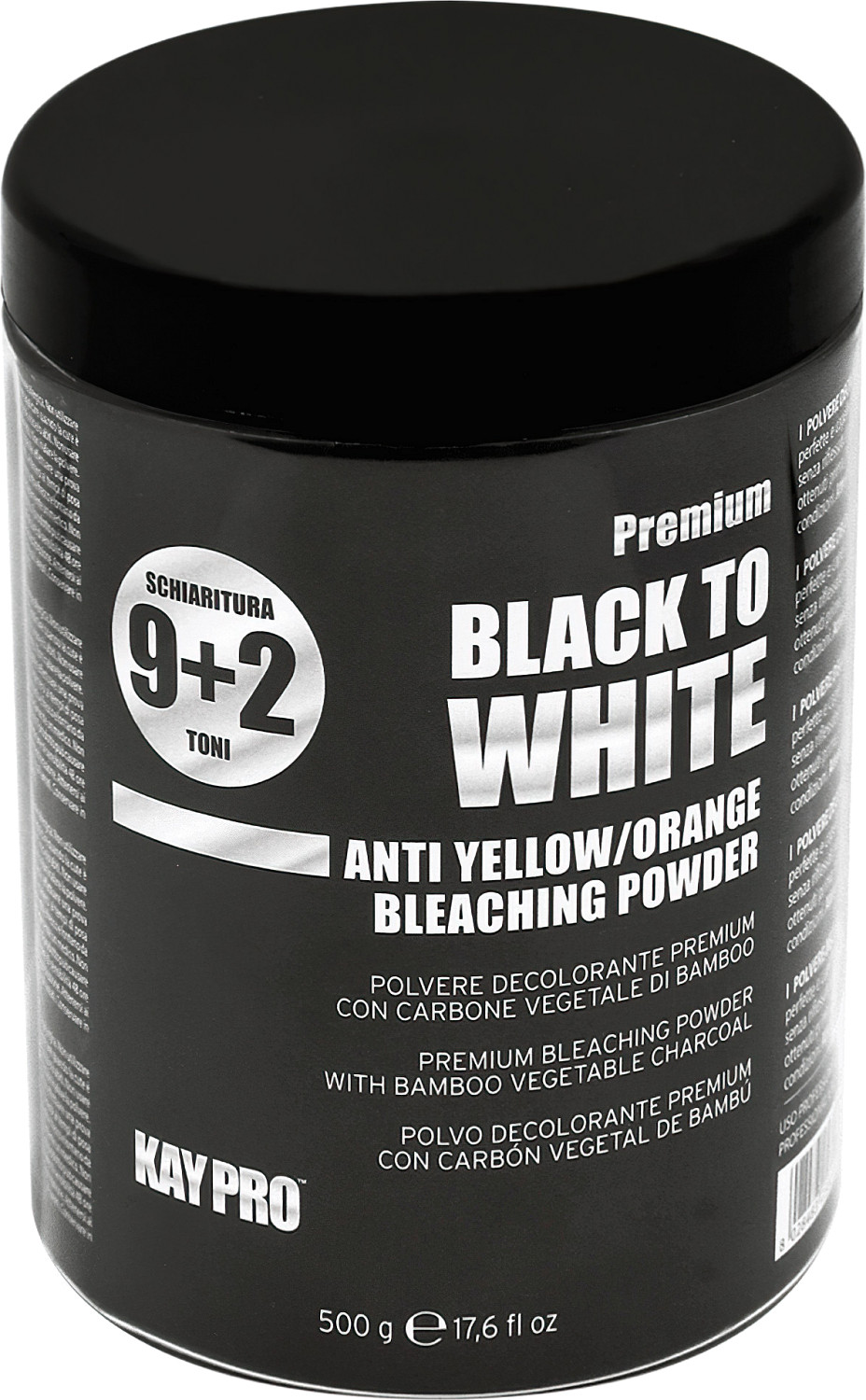  Kay Pro Black to White 9+2 Bleaching Powder 500g 
