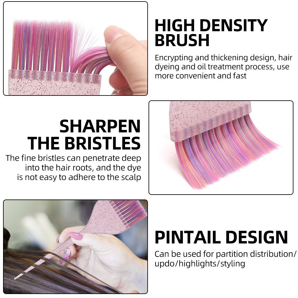  Se7en Styles Pink Tint Brush Set 3 Pieces 