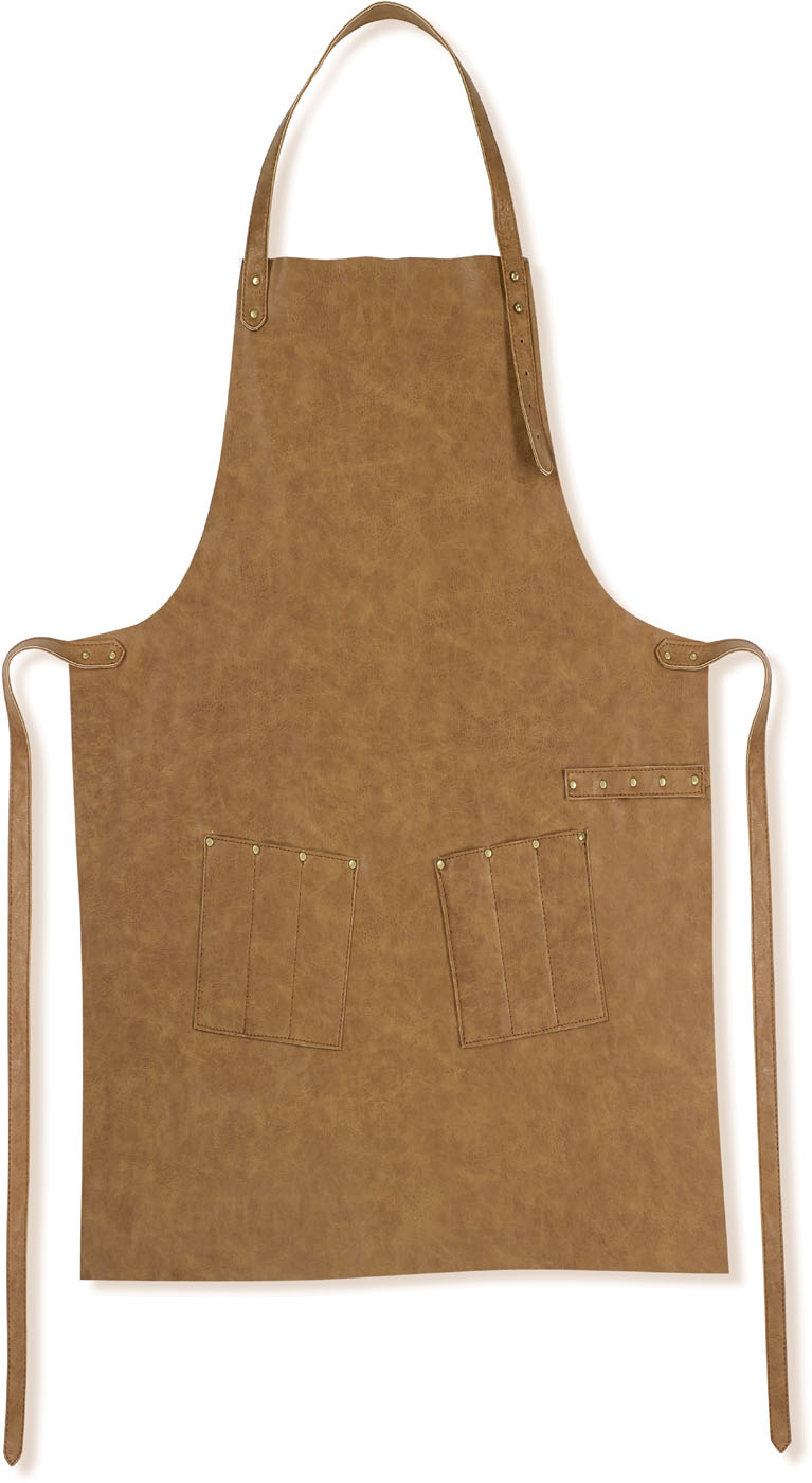  Barburys Mascul PU Leather Barber Apron 