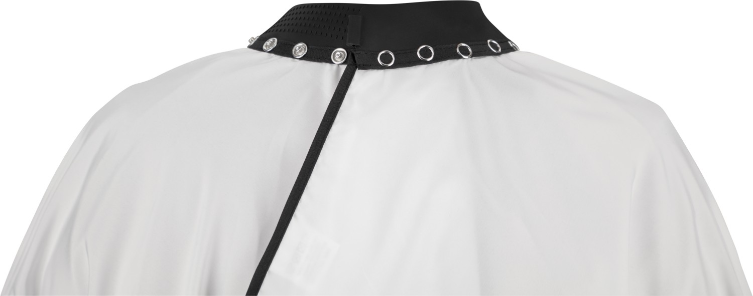  Gamma+ Cutting Cape with Silicone Collar white 