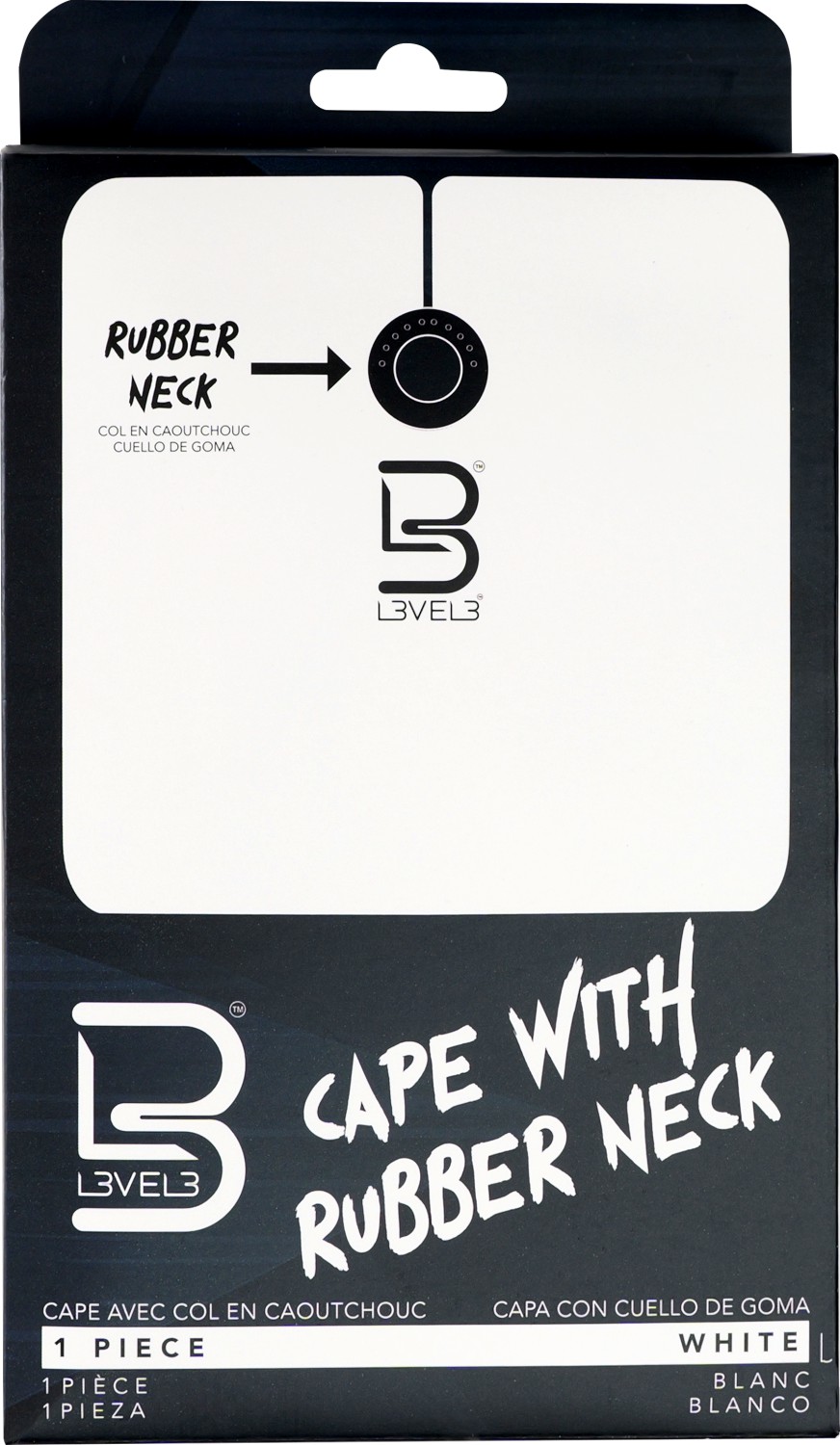  L3VEL3 Cape with Rubber Neck White 