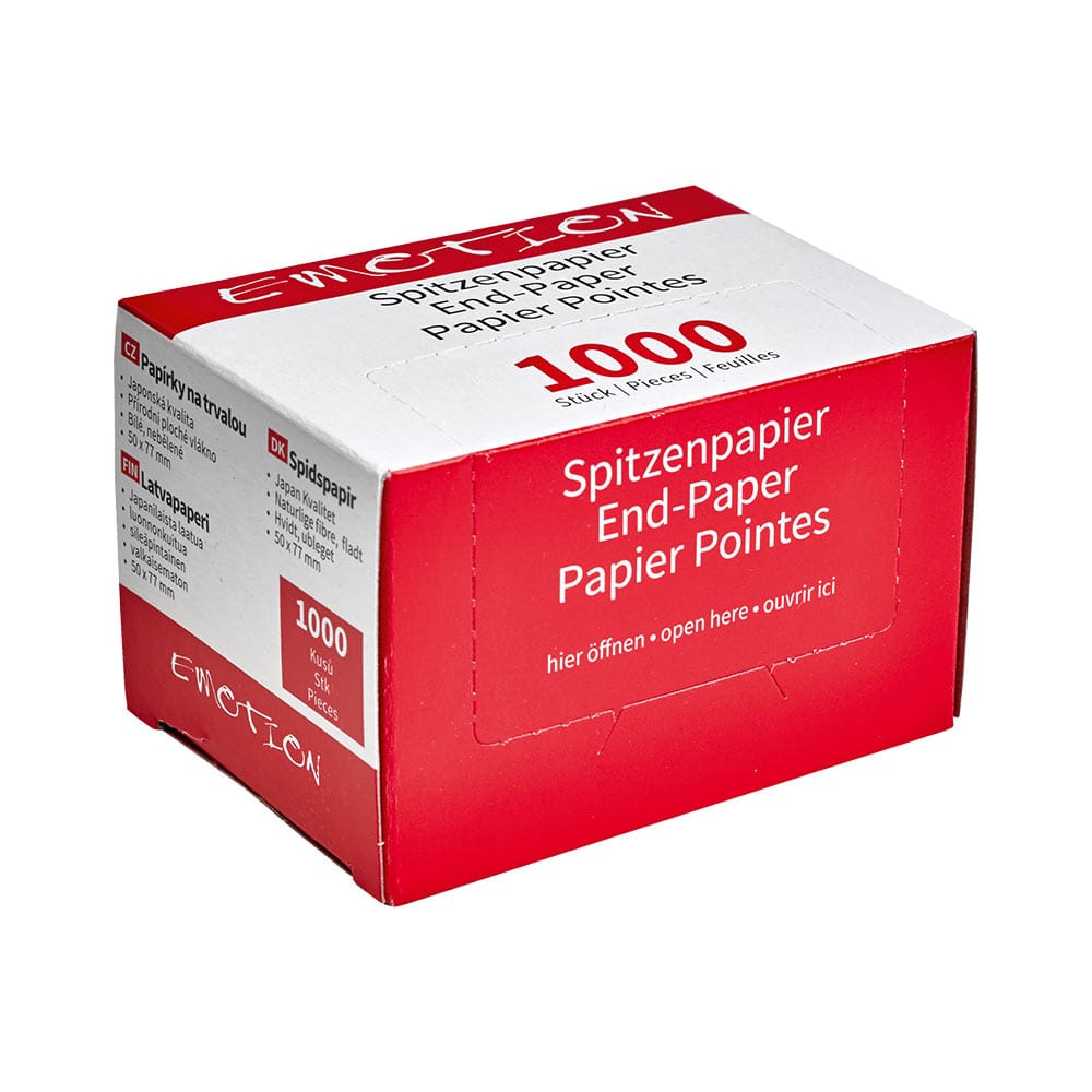  Efalock End Papers - box of 1000 Sheets 