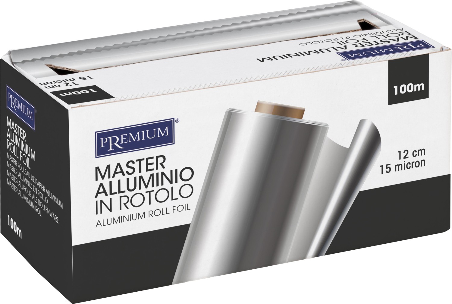  XanitaliaPro Master Aluminium Foil In Rolls 12 cm 