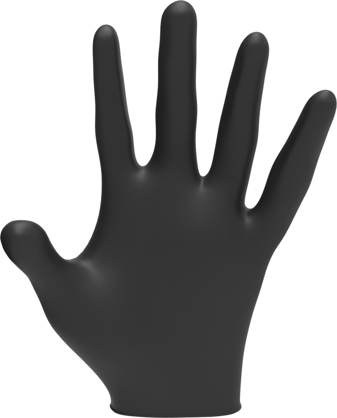 L3VEL3 Nitrile Gloves Medium Black 