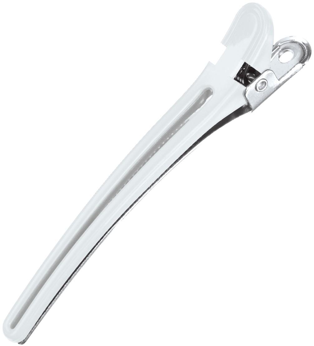  Comair Combi hair clips white 