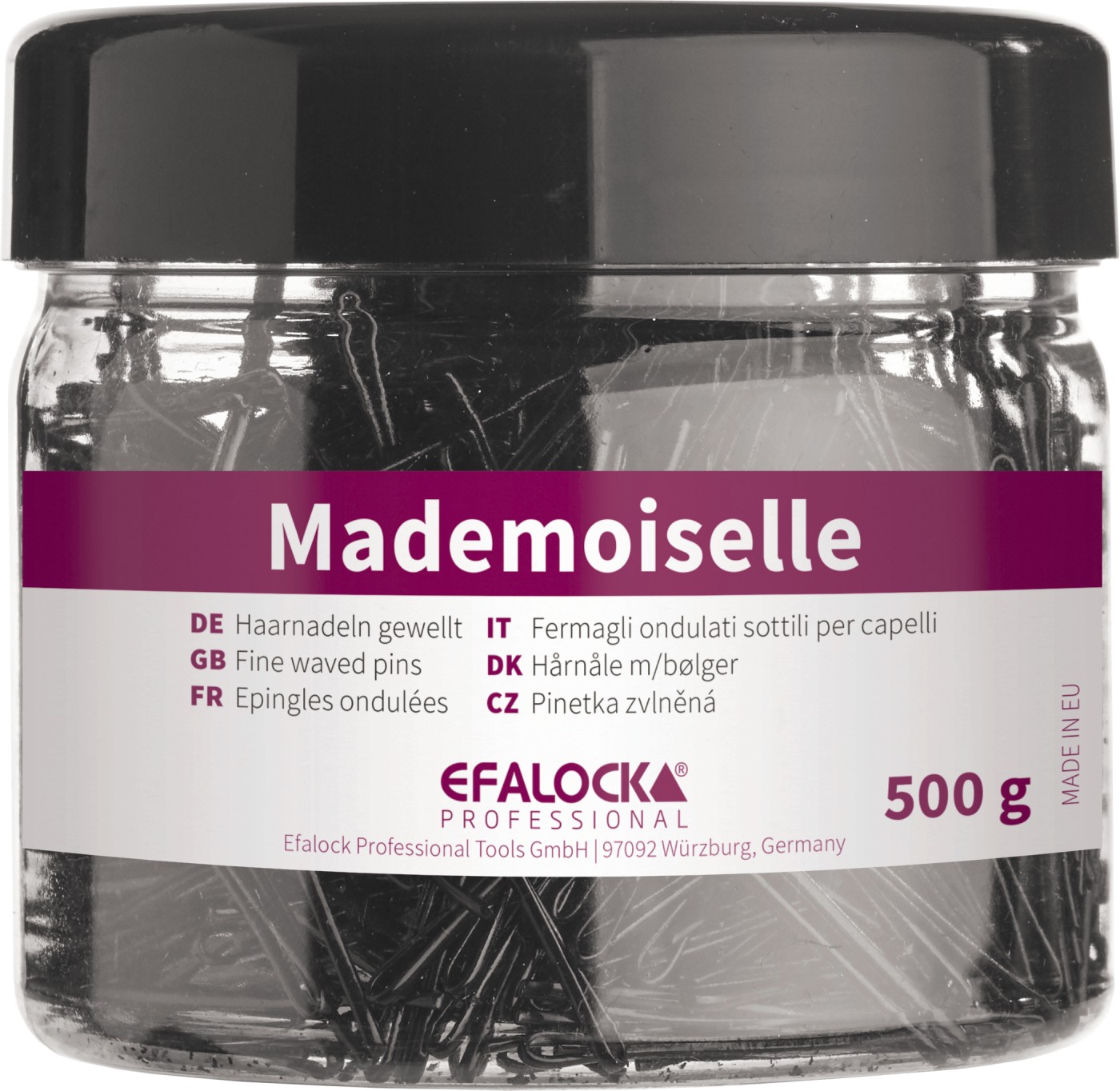  Efalock Mademoiselle 45 mm Black 500 g 